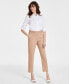 Фото #1 товара Women's Shannon Striped Mid Rise Ankle Pants