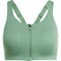 ADIDAS TLRD Impact Luxe Zip Sports Bra High Support