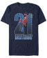 Фото #1 товара Men's Marvel Spider-Man Swinging 21st Birthday Short Sleeve T-Shirt