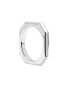 Elegant rhodium-plated ring SIGNATURE LINK Silver AN02-378