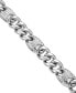 ფოტო #3 პროდუქტის Men's Cubic Zirconia Mariner & Curb Link Bracelet