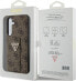 Guess Etui Guess GUHCS24MPGS4TDW Samsung Galaxy S24+ Plus hardcase Grip Stand 4G Triangle Strass brązowy/brown