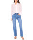 ფოტო #3 პროდუქტის Women's Embellished-Collar Button-Front Top