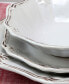 Фото #3 товара Fleur De Lys 20 Piece Dinnerware Set in White