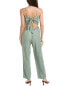 Фото #2 товара Bella Dahl Tie Back Cami Linen Jumpsuit Women's