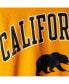 Фото #5 товара Men's Gold Cal Bears Distressed Arch Over Logo Long Sleeve Hit T-shirt