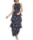 ფოტო #1 პროდუქტის Women's Tiered Chiffon Maxi Dress