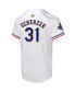 Big Boys and Girls Max Scherzer White Texas Rangers 2024 Gold Collection Limited Player Jersey Белый, M - фото #3