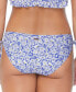 ფოტო #2 პროდუქტის Juniors' Sweet Side Daisy-Print Bikini Bottoms