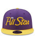 Фото #3 товара Men's Purple Los Angeles Lakers 2022 NBA All-Star Game Script 9FIFTY Snapback Adjustable Hat