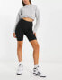 Adidas Originals Adicolor leggings shorts in black Черный, L - фото #4