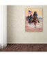 Фото #3 товара Geno Peoples 'Buffalo Soldiers' Canvas Art - 24" x 18" x 2"