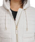 Фото #4 товара Plus Size Hooded Packable Puffer Coat, Created for Macy's