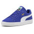 Фото #2 товара Puma Suede Classics Lace Up Mens Blue Sneakers Casual Shoes 39978110