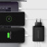 Фото #3 товара AXAGON ACU-DPQ100 GaN Wall charger, 3x port (USB + dual USB-C), PD3.0/QC4+/PPS/Apple, 100W, schwarz