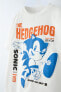 Embossed sonic © sega t-shirt