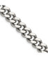 ფოტო #3 პროდუქტის Stainless Steel 9.5mm Curb Chain Necklace