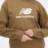 Фото #4 товара NEW BALANCE Essentials Stacked Logo French Terry sweatshirt