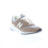 Фото #3 товара New Balance 997H CM997HVD Mens Brown Suede Lace Up Lifestyle Sneakers Shoes