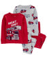 Фото #1 товара Toddler 4-Piece Firetruck 100% Snug Fit Cotton Pajamas 2T