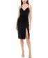 ფოტო #1 პროდუქტის Juniors' Shirred Bodycon Dress