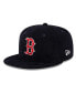 Фото #4 товара Men's Navy Boston Red Sox Throwback Corduroy 59FIFTY Fitted Hat