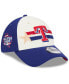 Men's Cream/Royal Texas Rangers 2024 MLB All-Star Game Workout 39THIRTY Flex Hat Cream, Royal, L/XL - фото #1