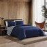 King Kingston Reversible Duvet Cover Set Navy - Eddie Bauer