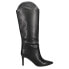 Фото #1 товара Chinese Laundry Fiora Pull On Tall Womens Black Casual Boots BFHR0SOKF-001