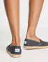 Toms alpargata rope espadrilles in black