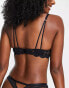 Фото #2 товара Dorina Desire lace plunge push up bra in black