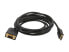 Фото #2 товара BYTECC DPVGA-10 10 ft. Black Display Port to VGA Cable Male to Male