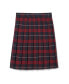 ფოტო #2 პროდუქტის Big Girls Adjustable Waist Mid-Length Plaid Pleated Skirt