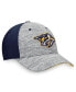 Фото #4 товара Men's Navy Nashville Predators Defender Flex Hat