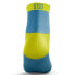 OTSO Multi-sport Low Cut Light Blue&Fluo Yellow socks