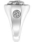 ფოტო #3 პროდუქტის EFFY® Men's Black Spinel Panther Ring in Sterling Silver