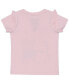 ფოტო #4 პროდუქტის Toddler & Little Girls Short Sleeve Ruffle Top & Flared Legging, 2pc Set