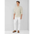 HACKETT HM309742 Garment Dye Linen long sleeve shirt