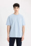 Erkek T-shirt C5277ax/be524 Lt.blue