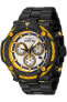 Invicta NHL Bolt 60Mm Quartz Chronograph Bracelet Watch Boston Bruins Men's