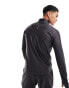 Фото #2 товара Puma Running Evolve 1/4 zip sweatshirt in dark grey