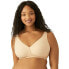 Фото #1 товара Wacoal womens How Perfect Full Figure Wire Free Bra, Sand, 38D US