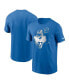 Фото #1 товара Men's Aidan Hutchinson Blue Detroit Lions Player Graphic T-shirt