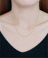 ფოტო #4 პროდუქტის Rope Chain Adjustable 22" Necklace, Created for Macy's