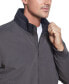 Фото #6 товара Men's Microfiber Bomber Jacket