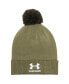 Фото #2 товара Men's Green Maryland Terrapins Freedom Collection Cuffed Knit Hat with Pom