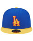 Фото #3 товара Men's Royal, Yellow Los Angeles Dodgers Empire 59FIFTY Fitted Hat