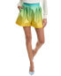 Oscar De La Renta Silk Short Women's