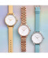 Women's Rainbow Turquoise Leather Strap Watch 34mm