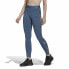 Фото #8 товара Легинсы спортивные женские Adidas Loungewear Essentials 3 Stripes Синий